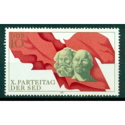 Germany - GDR 1981 - Y & T n. 2240 - Socialist Unity Party of Germany (Michel n. 2582)