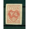 Russia - République Lituanie centrale 1920 - Michel n. 1 B  - Serie courante **