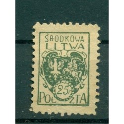 Republic of Central Lithuania 1920/21 - Y & T n. 23 - Definitive