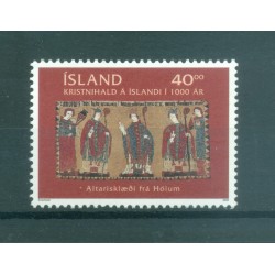 Iceland 2000 - Y & T  n. 880 - Evangelization of Iceland (Michel n. 941)