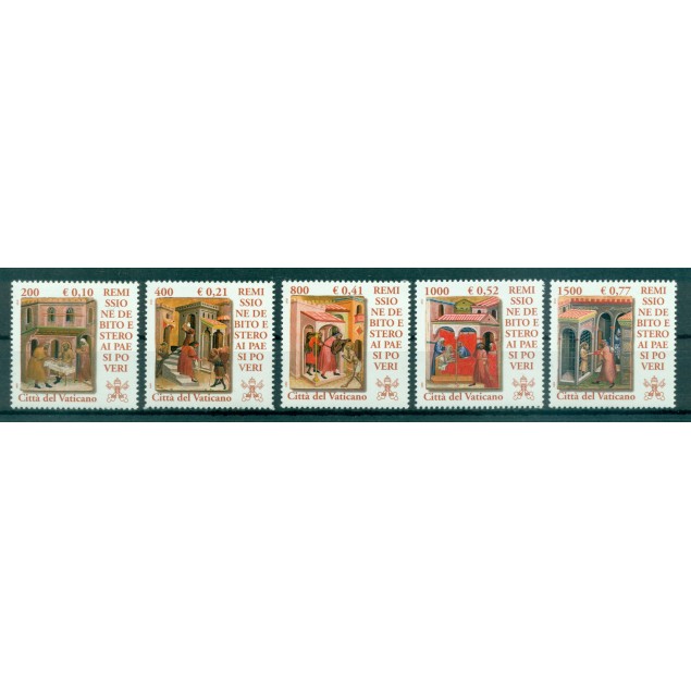 Vatican 1991 - Mi. n. 1107/1114 + 1115 Bl. 14 - Restoration of Sixtine Chapel Frescoes