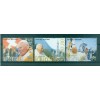 Vatican 2005 - Mi. n. 1530/1532 - "Viaggi del Papa" Jean Paul II