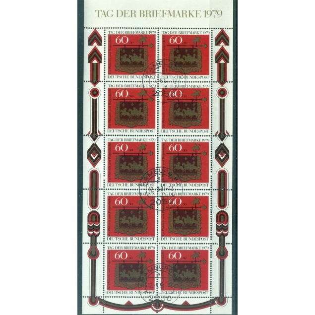 Allemagne - RFA 1979 - Y & T n. 869 - Journée du timbre (Michel n. 1023)