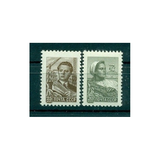 Russia - USSR 1960 - Michel n. 2327/28 I - Definitive
