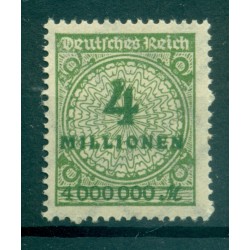 Germania - Deutsches Reich 1923 - Michel  n. 316 A W - Serie ordinaria (Y & T n. 297)