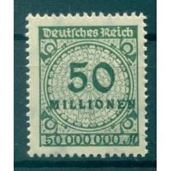 Germany - Deutsches Reich 1923 - Michel  n. 321 A P a - Definitive (Y & T  n. 302)