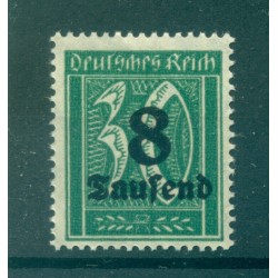 Allemagne - Deutsches Reich 1923 - Michel n. 278 X - Série courante  (Y & T n. 253)