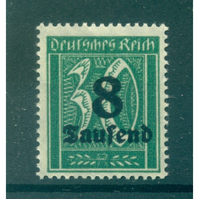 Germania - Deutsches Reich 1923 - Michel  n. 278 X - Serie ordinaria (Y & T n. 253)