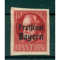 Allemagne - Bavière 1919 - Y & T n. 155 (B) - Série courante (Michel n. 155 B)