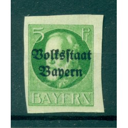 Germania - Baviera 1919 - Y & T n. 117 (B) - Serie ordinaria (Michel n. 117 II B)