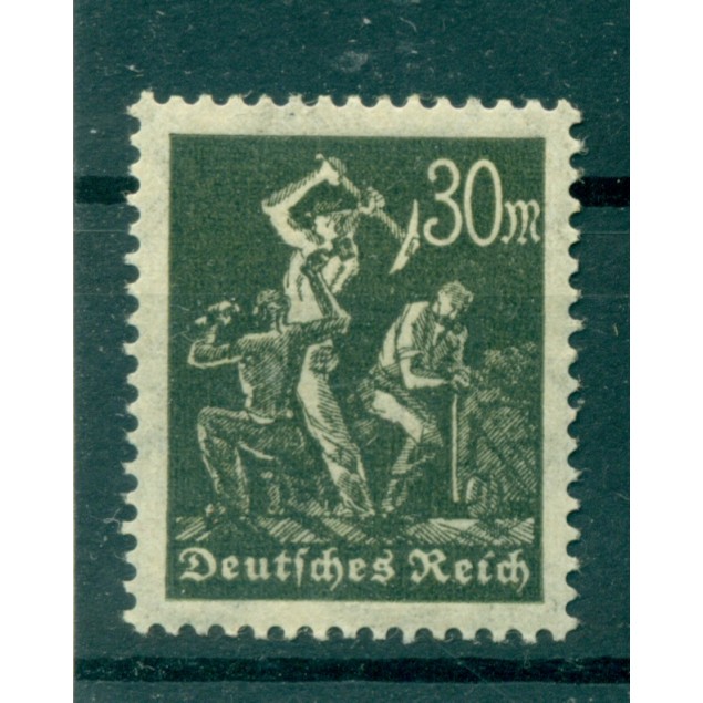 Germania - Deutsches Reich 1923 - Michel  n. 243 a - Serie ordinaria (Y & T n. 241)