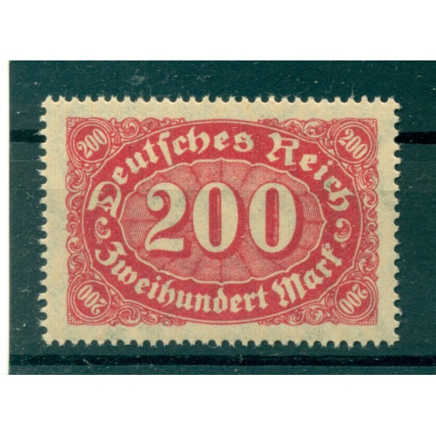 Allemagne - Deutsches Reich 1922-23 - Michel n. 248 a - Série courante  (Y & T n. 183)