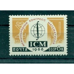 URSS 1966 - Y & T n. 3123 - Congresso internazionale di matematici