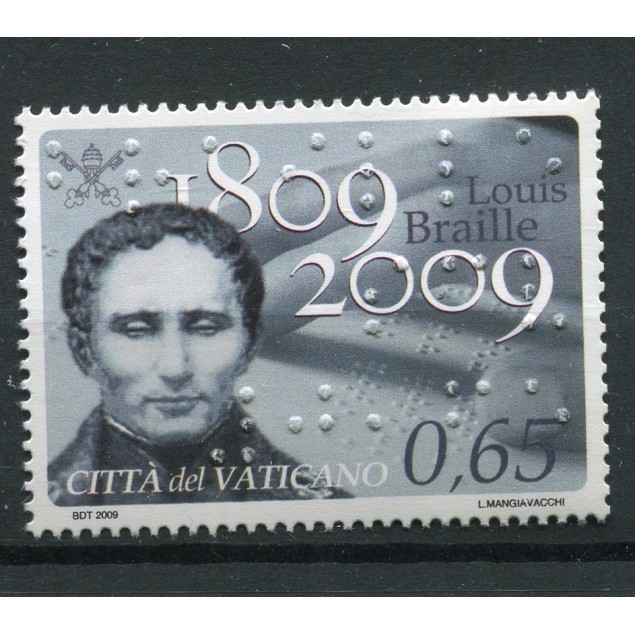 Vatican 2009 - Mi. n. 1657 - Louis Braille