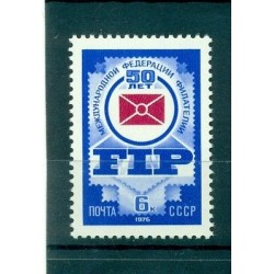 URSS 1976 - Y & T n. 4247 - Fédération Internationale de Philatélie