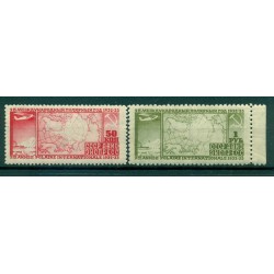 URSS 1932 - Y & T n. 31/32 posta aerea - 2° anno polare internazionale (Michel n. 410 A/11 B)