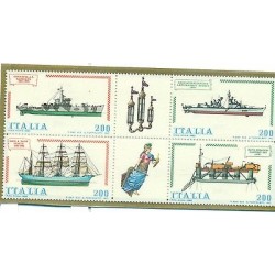 Italie 1980 - Mi. n. 1728/1731 - Bateaux IV