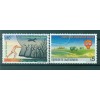 Nations Unies Vienne 1991 - Y & T n. 127/28 -  Interdiction des armes chimiques