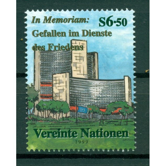 United Nations Vienna 1999 - Y & T n. 315 - In Memoriam: dead in service of Peace