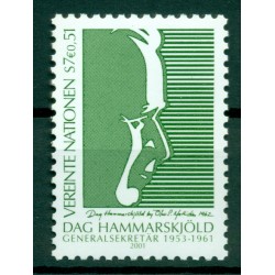 Nations Unies Vienne 2001 - Y & T n. 356 - Dag Hammarskjöld
