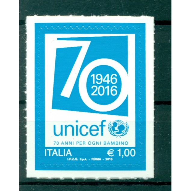 Italy 2016 - Y & T n. 3714 - UNICEF