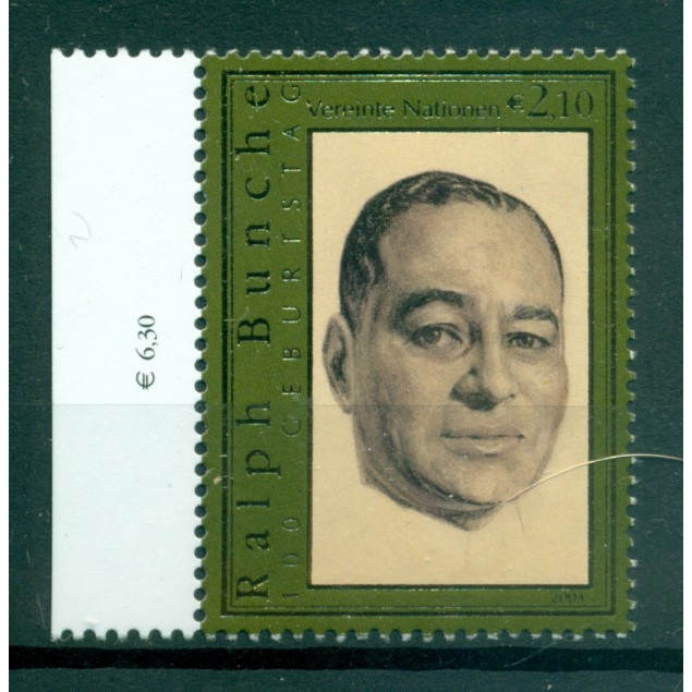 Nations Unies Vienne 2003 - Y & T n. 408 -  Ralph Bunce