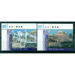 United Nations New York 2004 - Y & T n. 940/41 -  World Heritage. Ancient Greece