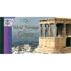 Nations Unies New York 2004 - Y & T carnet C942 -  Patrimoine mondial. La Grèce antique