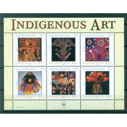 United Nations New York 2003 - Y & T n. 895/900 - Indigenous Art