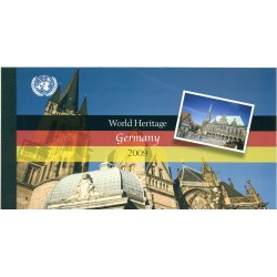 Nations Unies New York  2009 - Y & T carnet C1120 - Patrimoine mondial. Allemagne