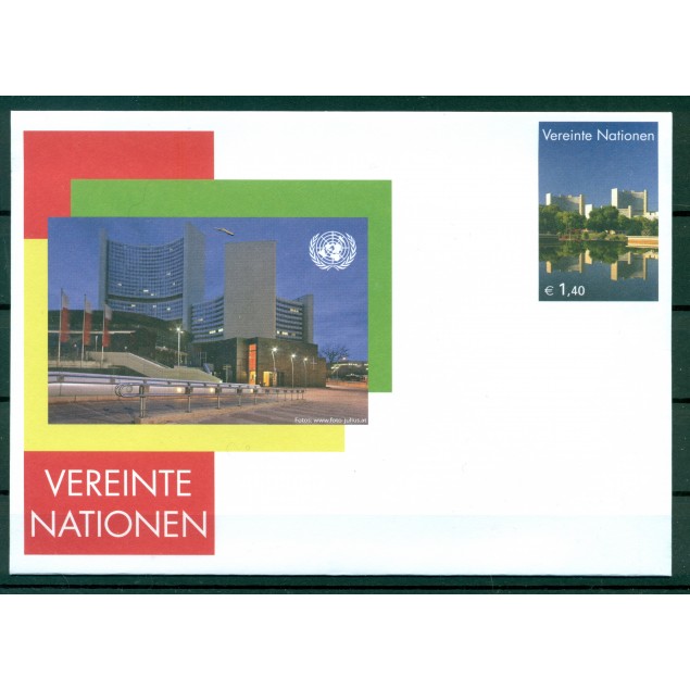 Nations Unies Vienne 2010 - Entier postal  € 1,40