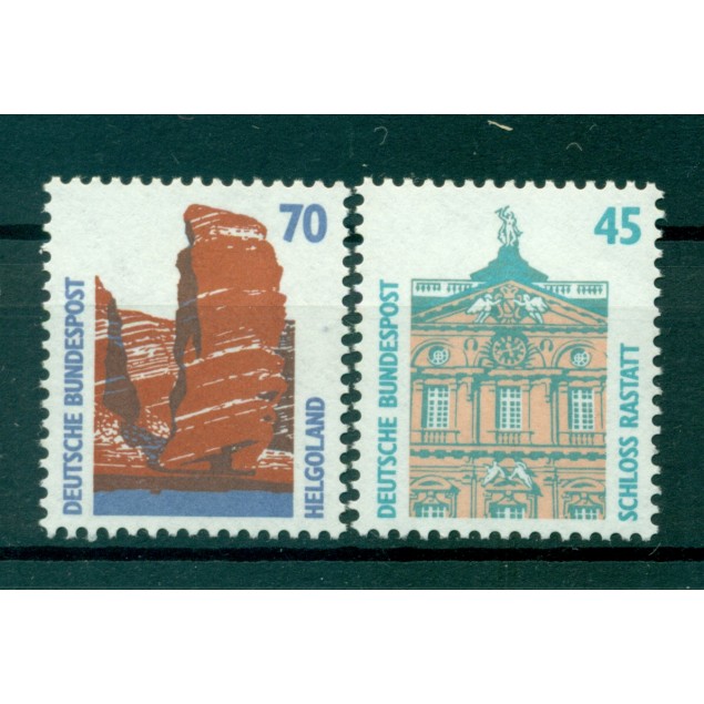 Allemagne  1990 - Michel n. 1468/69 v - Série courante (Y & T n. 1300/01)