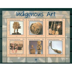 Nations Unies New York 2006 - Y & T n. 978/83 - Art Autochtone