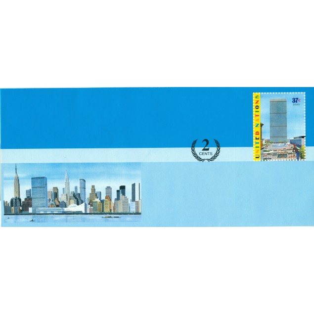United Nations New York 2003 - Postal stationery 37 cents