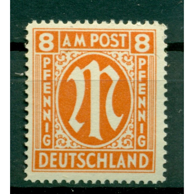 Germania - Bizone 1945 - Y & T n. 6b - Serie ordinaria (Michel n. 14)