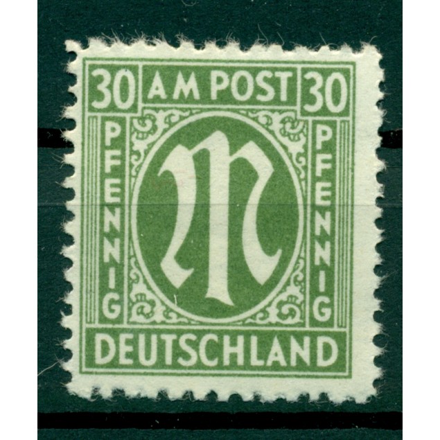 Allemagne - Allemagne Bizone 1945 - Y & T n. 14 - Série courante (Michel n. 29)