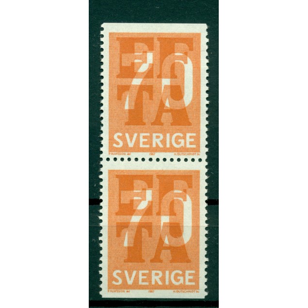 Suède 1967 - Y & T n. 557 - EFTA (Michel n. 573 Do/Du)