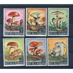 San Marino 1967 - Mi. n. 891/896 - Funghi