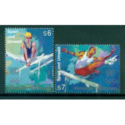 United Nations Vienna 1996 - Michel n. 234/35 -  Sport and Environment (Michel n. 214/15)
