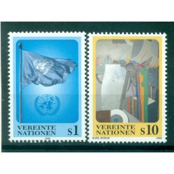 Nazioni Unite Vienna 1996 - Y & T  n. 223/24 -  Serie ordinaria (Michel n. 203/04)