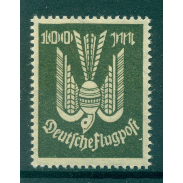 Germania - Deutsches Reich 1922-23 - Y & T n. 18 posta aerea - Serie ordinaria (Michel n. 266)