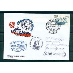 Russie - Russia - Enveloppe 1997 - Base Antartique Mirnyj (ii)