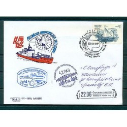 Russie 1997 - Enveloppe  Base Antarctique Molodyozhnaya