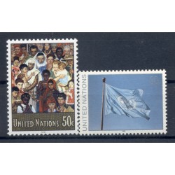 Nations Unies New York 1991- Y & T n. 595/96 - Série courante (Michel n. 619/20)