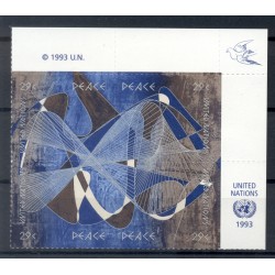 United Nations New York 1993 - Y & T n. 641/44 - Peace International Day  (Michel n. 653/56)