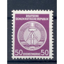 Germania - RDT 1955 - Y & T n. 26 francobolli di servizio - Stemmi (Michel n. 26 x)