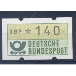 Germany 1981 - Michel n. 1.1.h.u - Variable value stamp 140 pf. (Y & T n. 1)