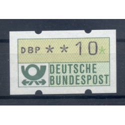 Germania 1981 - Michel n. 1.1.h.u - Francobollo automatico 10 pf. (Y & T n. 1)