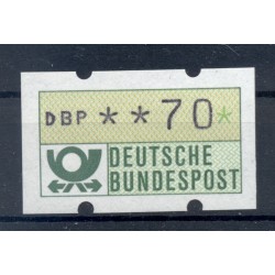 Allemagne  1981 - Michel n. 1.1.h.u - Timbre de distributeur 70 pf. (Y & T n. 1)