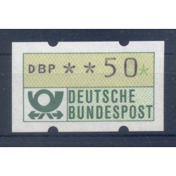Allemagne  1981 - Michel n. 1.1.h.u - Timbre de distributeur 50 pf. (Y & T n. 1)
